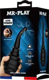Mr Play Large Capacity Anal Douche BLKM6 Black Enemas and Douches